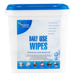 VEBOX Daily Use Wipes Günlük Kulanım Kova Islak Mendil 250 ADET