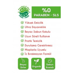 Vebox Easy Wet Wipes Yüzey Temizleme Havlusu 5x100 500 Yaprak