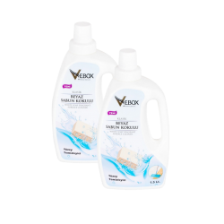 Vebox Beyaz Sabun Kokulu Yüzey Temizleyici 1,5x2 3 lt Vebox Beyaz Sabun Kokulu Yüzey Temizleyici 1,5x2 3 lt