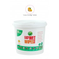 Vebox Easy Wet Wipes Kova Islak Mendil Limon Ferahlığı Eco 300 Adet